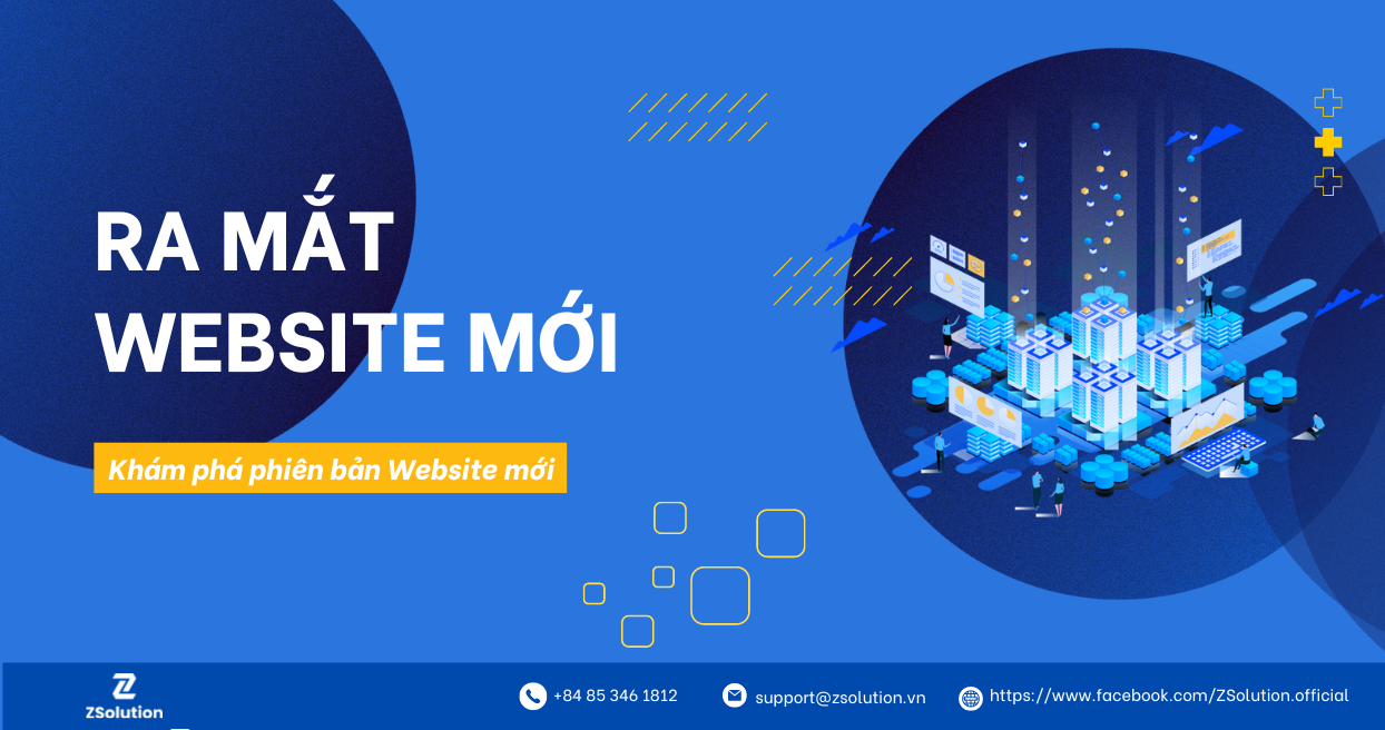 Ra mắt phiên bản Website mới tháng 01/2023