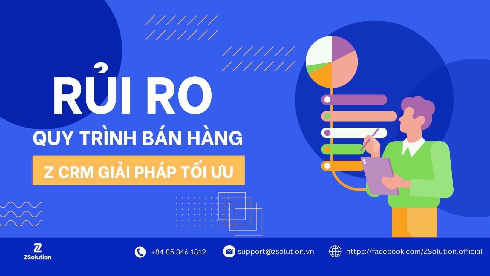 Z CRM – giải pháp giải quyết rủi ro trong quy trình bán hàng