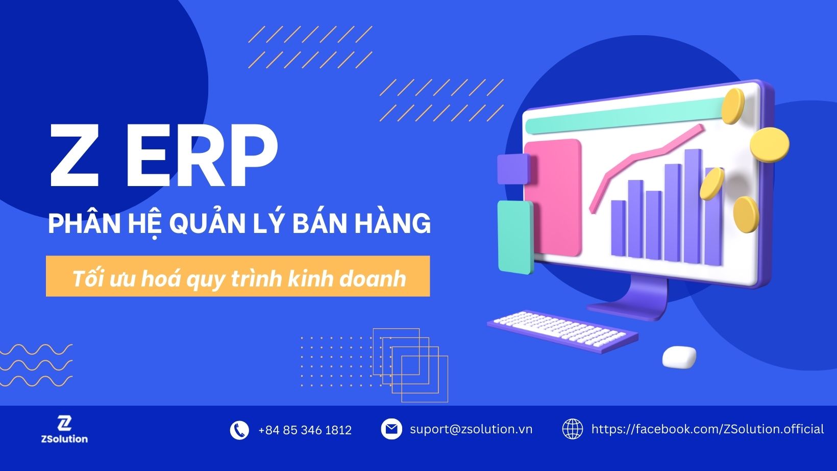 Phân hệ quản lý bán hàng Z ERP – tối ưu hoá quy trình kinh doanh