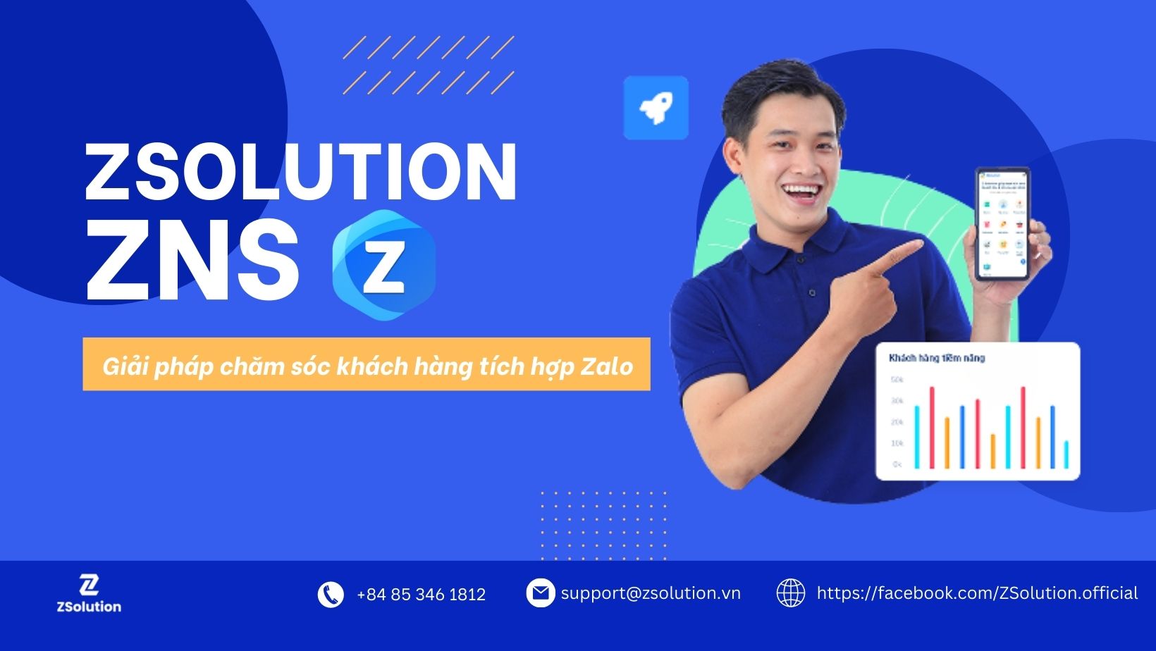 ZSolution ZNS – Giải pháp chăm sóc khách hàng tích hợp trên Zalo